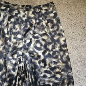 Tart Amal Wide Leg Pants Abstract Tie Dye Animal Womens Medium #10818748